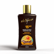 Eda Taspinar SPF 15 Bronzing&Protective Oil, Tanning&Protecting Oil Spray for Mediterranean Tan, Broad-Spectrum Nourishing, All Eyes On You! 200 ml/6.8 oz 1 Pack