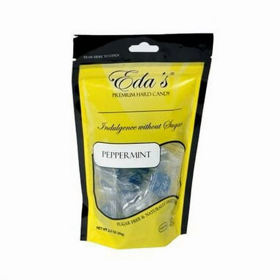 Eda's Premium Hard Candy Sugar Free 3.5 Oz. - Peppermint