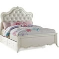 thumbnail image 1 of Edalene Full Size Bed - Pearl White, 3 Piece, 1 of 1