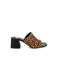 thumbnail image 1 of Edama Leopard Print Studded Slip Ons, 1 of 9