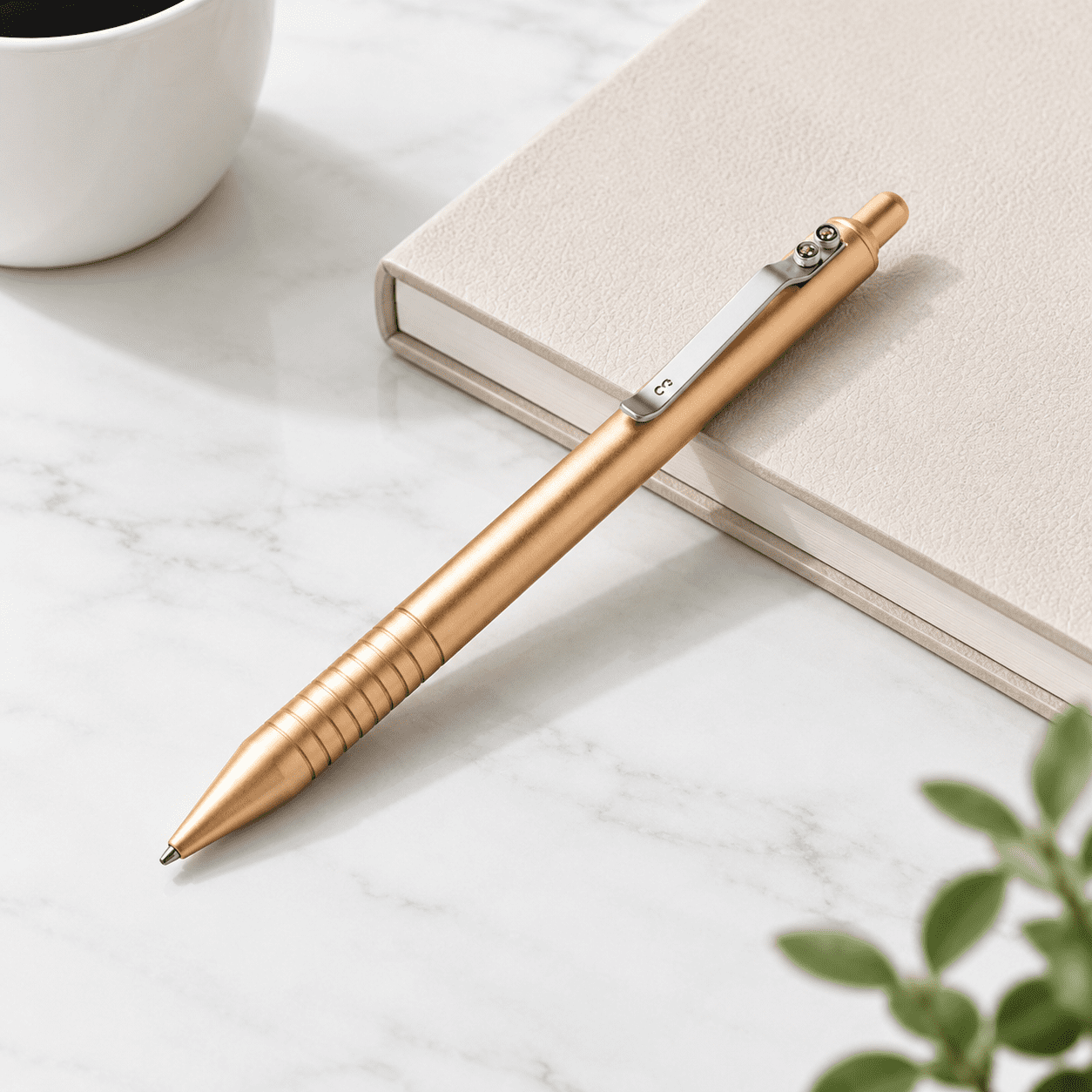 Edc Grafton Full Click Refillable 0.7mm Metal Gel Ink Pen - Walmart.com