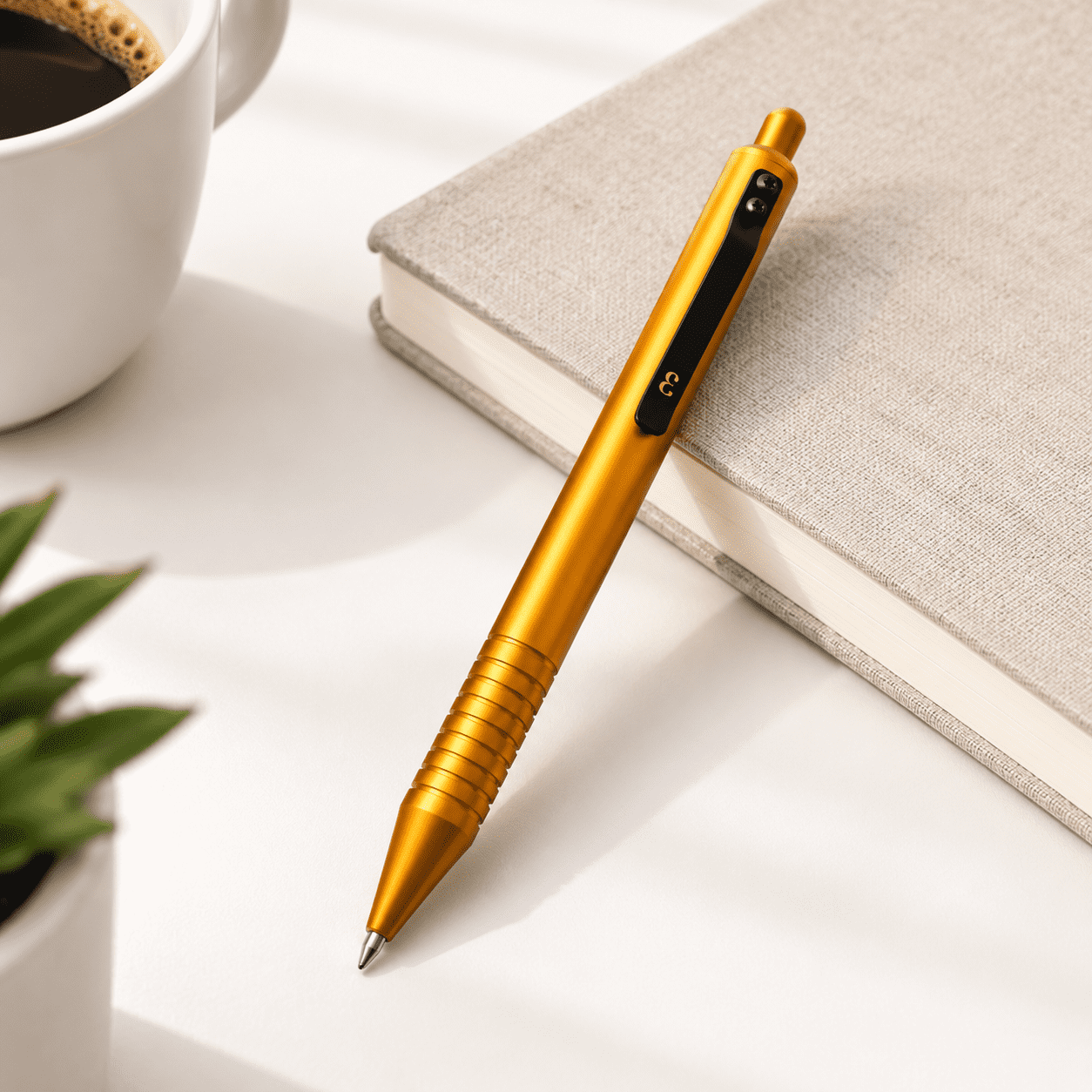 Edc Grafton Taipan Full Click Refillable 0.7mm Metal Gel Ink Pen ...