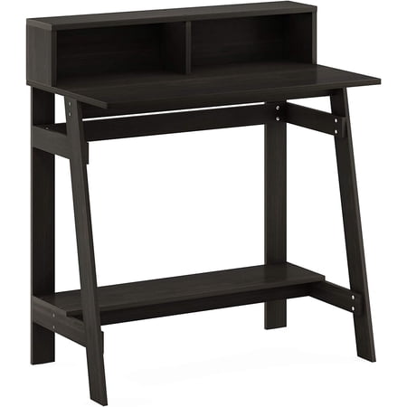 Edcc Simplistic a Frame Computer Desk, Espresso