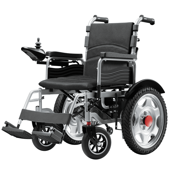 Edcsi Electric Wheelchairs for Adults, Lightweight Electric Wheelchair, Foldable Travel Motorized Wheelchairs for Seniors, Compact Fold Power Wheelchair, Folding Portable Mobility Scooter