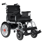 Foldable Electric Wheelchair for Seniors Adults, Edcsi Compact Travel Mobility Scooter, Lightweight Motorized Power Wheelchair with Recline Seat & High-Capacity Battery