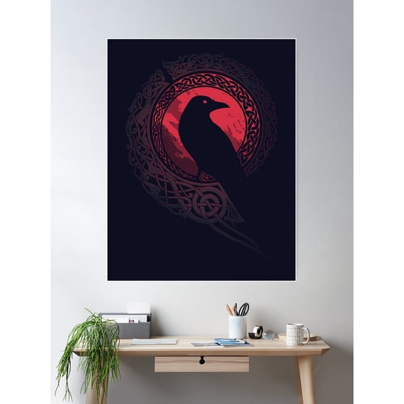 Edda Poster Wall Art, Modern Wall Decor For Living Room Bedroom, 8x12 UNFRAMED