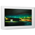 thumbnail image 1 of Eddie Barbini 4x14 White Modern Wood Framed Wall Art Titled - Night Time, 1 of 5