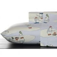 thumbnail image 1 of Eddie Bauer 196481 Flannel Sheet Set, Twin, Skating Penguins, 1 of 5