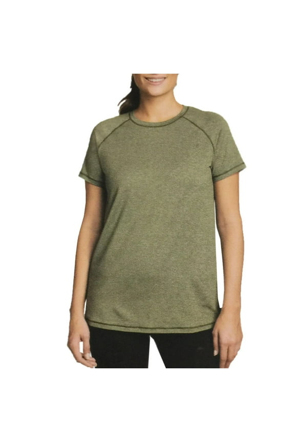 Active Crewneck, Stretch & Moisture Wicking Tee, Women's