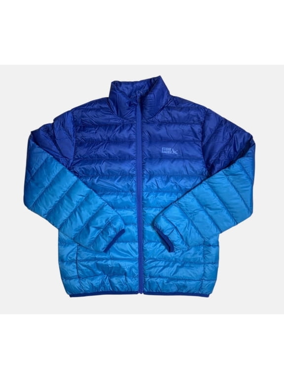 Boys Down Packable Jacket, Blue, Size XL 14/16