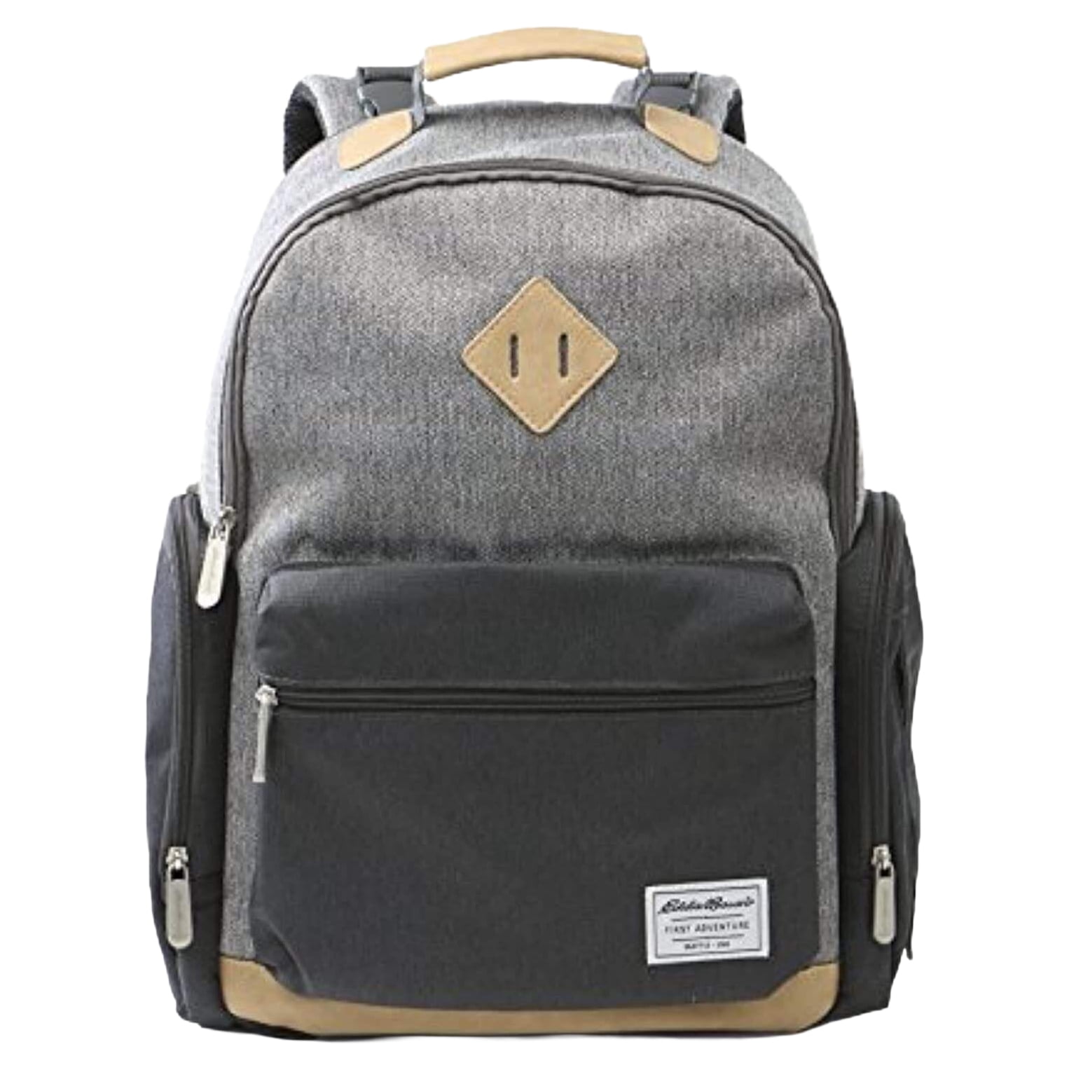 Eddie Bauer Bridgeport Backpack Diaper Bag with Insulated Pockets 