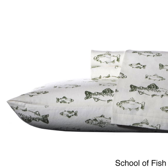 Eddie Bauer Cotton Flannel Sheet Set