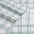 thumbnail image 1 of Eddie Bauer Cotton Sheet Set Color: Green Plaid Size: QUEEN, 1 of 4