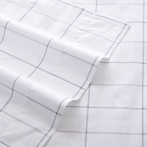 Eddie Bauer Cotton Sheet Set Color: Northern Plaid Size: TWIN