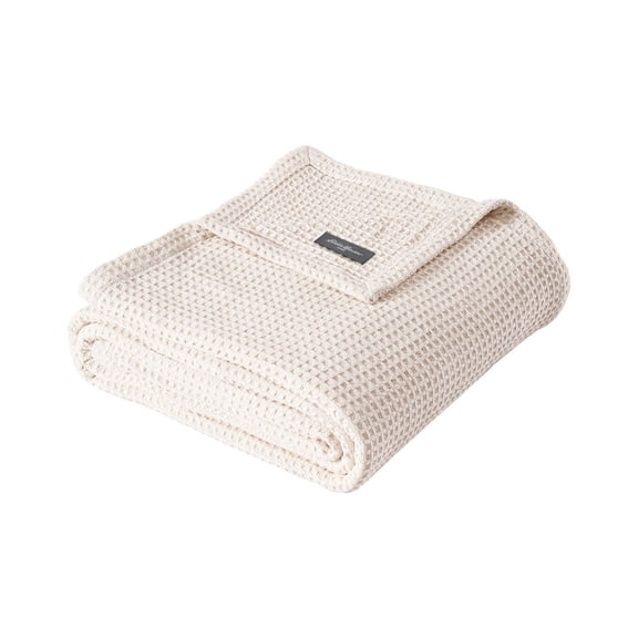 Eddie Bauer EB Solid Waffle Blanket Color: Other Size: KING