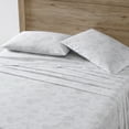 thumbnail image 1 of Eddie Bauer Fish Atol Grey Cotton Percale Twin Sheet Set, 1 of 8
