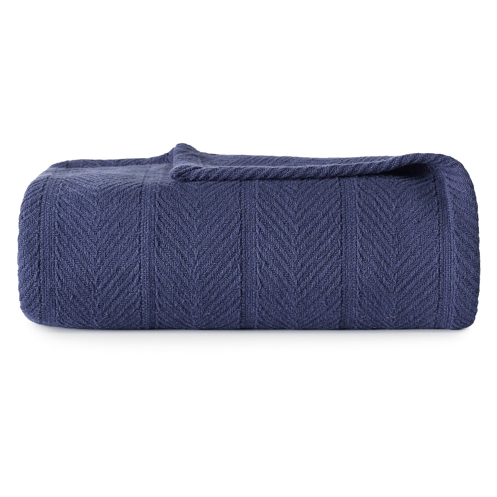 Eddie Bauer Herringbone Cotton Blanket