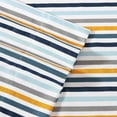 thumbnail image 1 of Eddie Bauer Kids Printed Sheet Set with Pillowcases Color: Stripe Size: QUEEN SET, 1 of 4