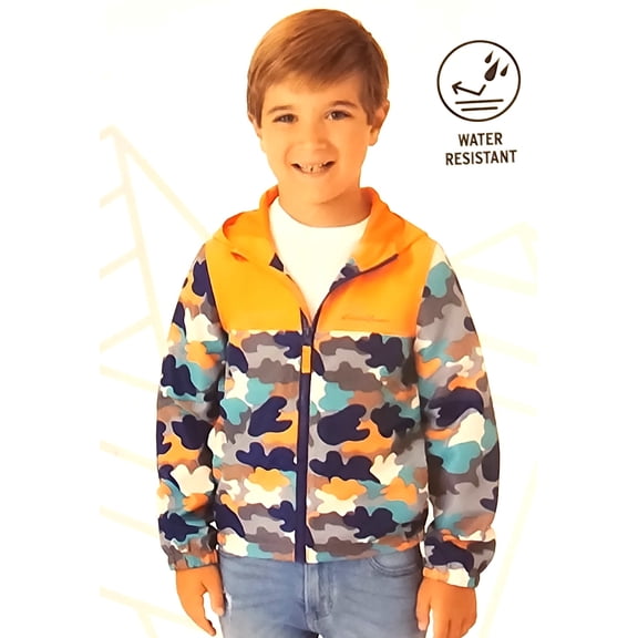 Eddie Bauer Kids Spring Jacket (Bright Orange Camo, 3T)