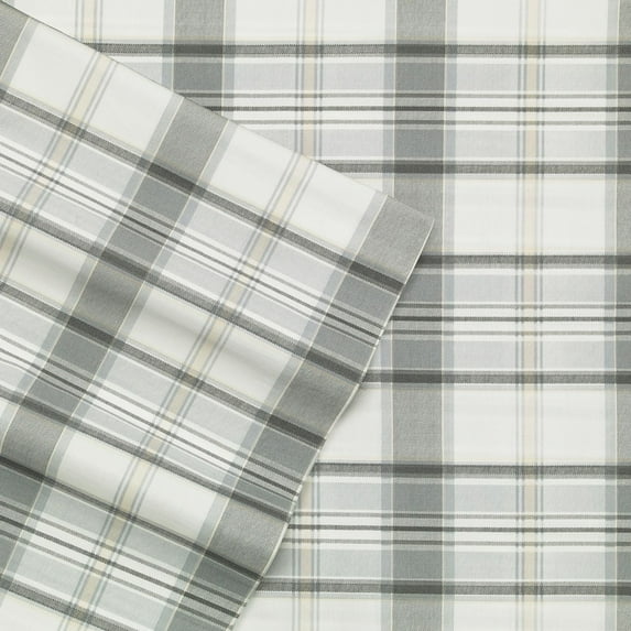 Eddie Bauer Labrador Fields Sheet Set Color: Chinook Plaid Size: KING SET