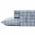 thumbnail image 1 of Eddie Bauer Home | Percale Collection | Bed Sheet Set - 100% Cotton, Crisp & Cool, Lightweight & Moisture-Wicking Bedding, Full, Methow Plaid, 1 of 2