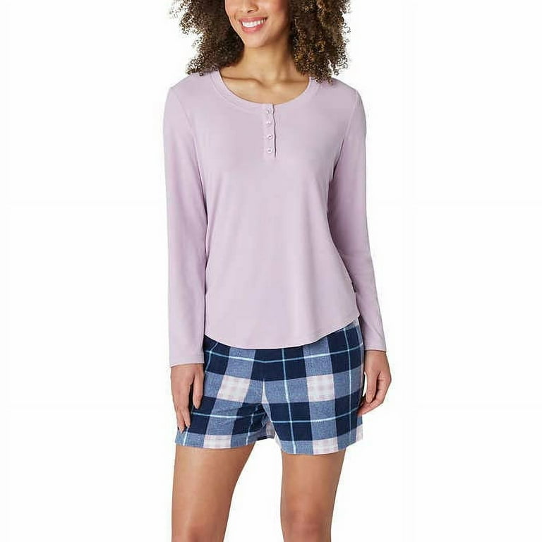 Eddie Bauer Ladies' 3-Piece Waffle Fleece Pajama Set 1608997