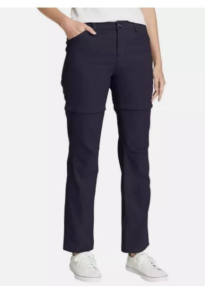 Eddie Bauer Ladies' Convertible Performance Pants, Black 10