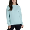 thumbnail image 1 of Eddie Bauer Ladies' Crewneck Casual Shirt Pullover (Ocean Blue, XXL), 1 of 3
