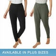 thumbnail image 1 of Eddie Bauer Ladies' Jogger, 2-pack 1541266 (Black/Green, 2X), 1 of 1