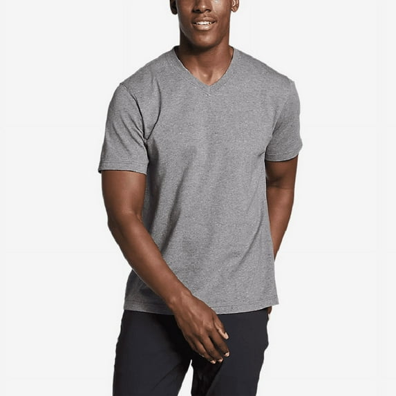 Eddie Bauer Legend Wash Pro Short-Sleeve V-Neck T-Shirt