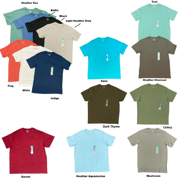 Eddie Bauer Lightweight Soft Comfort Short Sleeve Men's T-shirt (Light Heather Grey, XL)