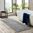 thumbnail image 1 of Eddie Bauer Logan Chrome Cotton Tufted Bath Runner Rug, 1 of 6