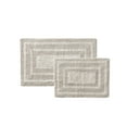 thumbnail image 1 of Eddie Bauer Logan Parchment Cotton Tufted Bath Rug Set, 1 of 7