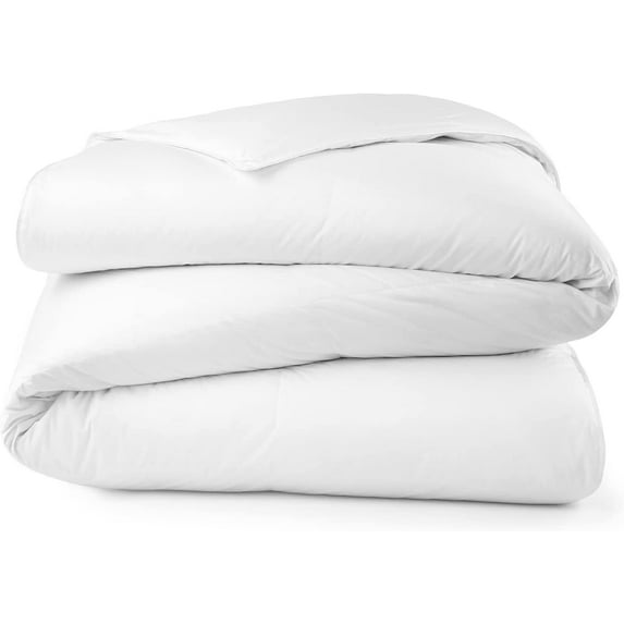 Eddie Bauer Luxury All-Season Comforter 400 Thread Count 600 Fill Power White Down RDS Certified King, 104 x 90 Inches King White