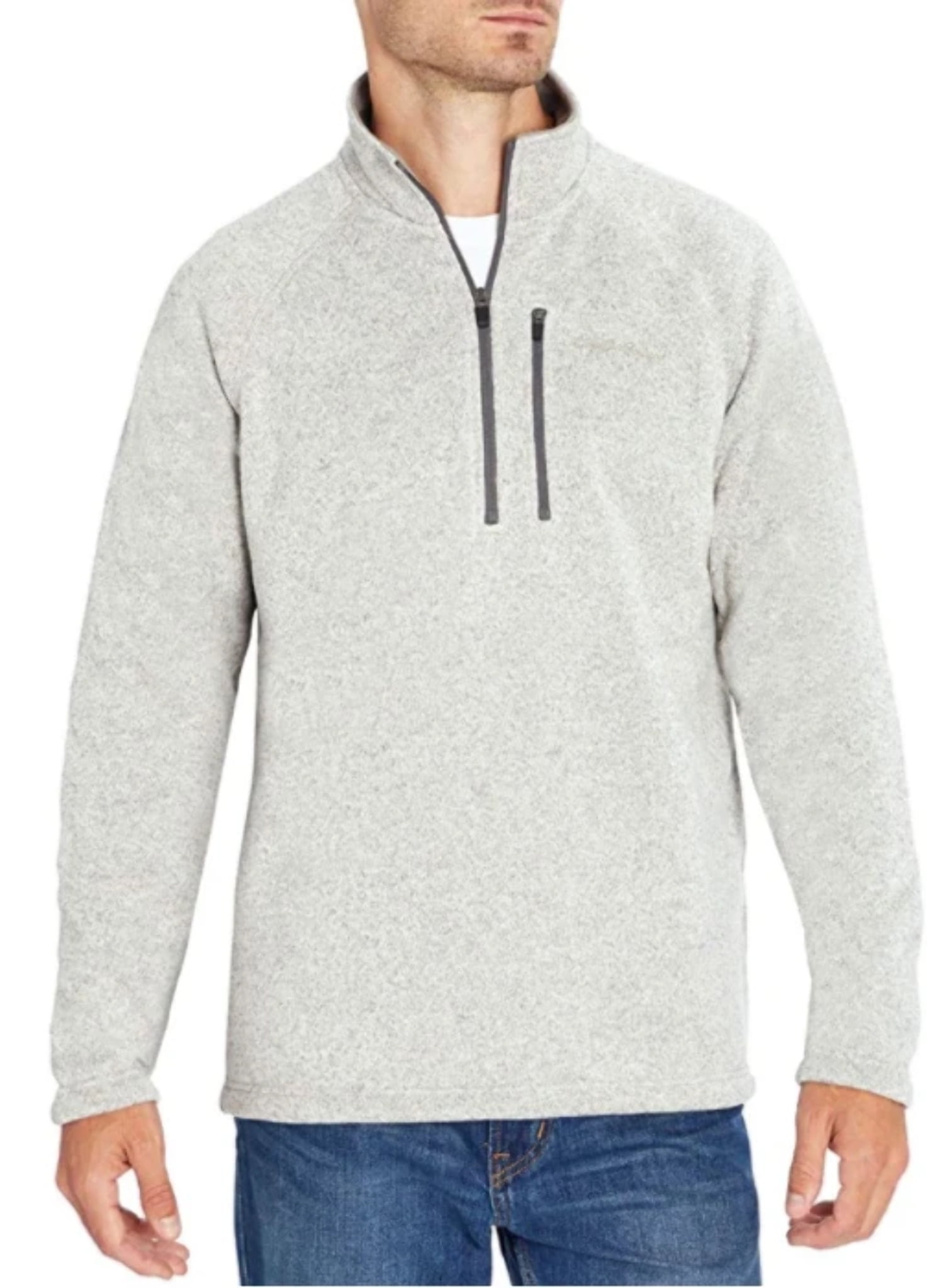 Men's Eddie Bauer Radiator Sweater Fleece Quarterzip Pullover Hotsell