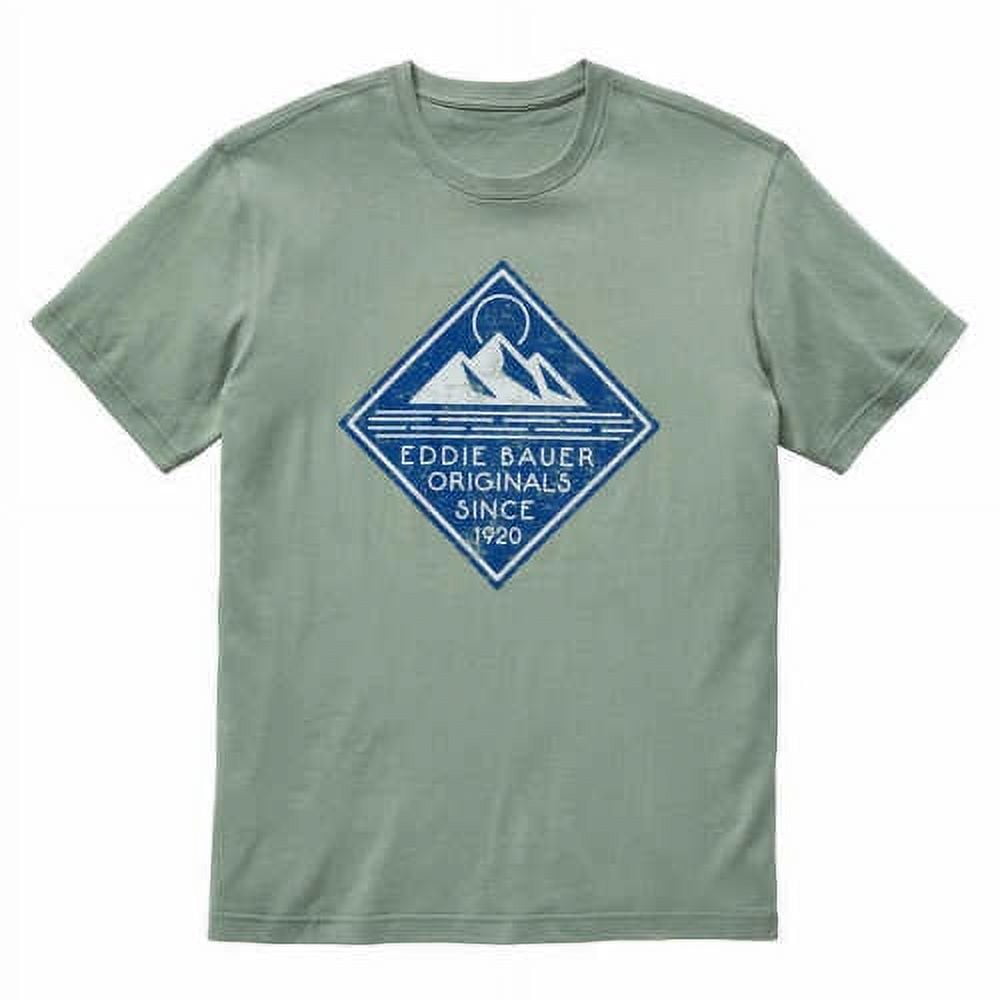Eddie Bauer Uomo Legend Wash T-Shirt Classica A Maniche Lunghe In Puro Cotone – Colore Bianco, Taglia Small - 2