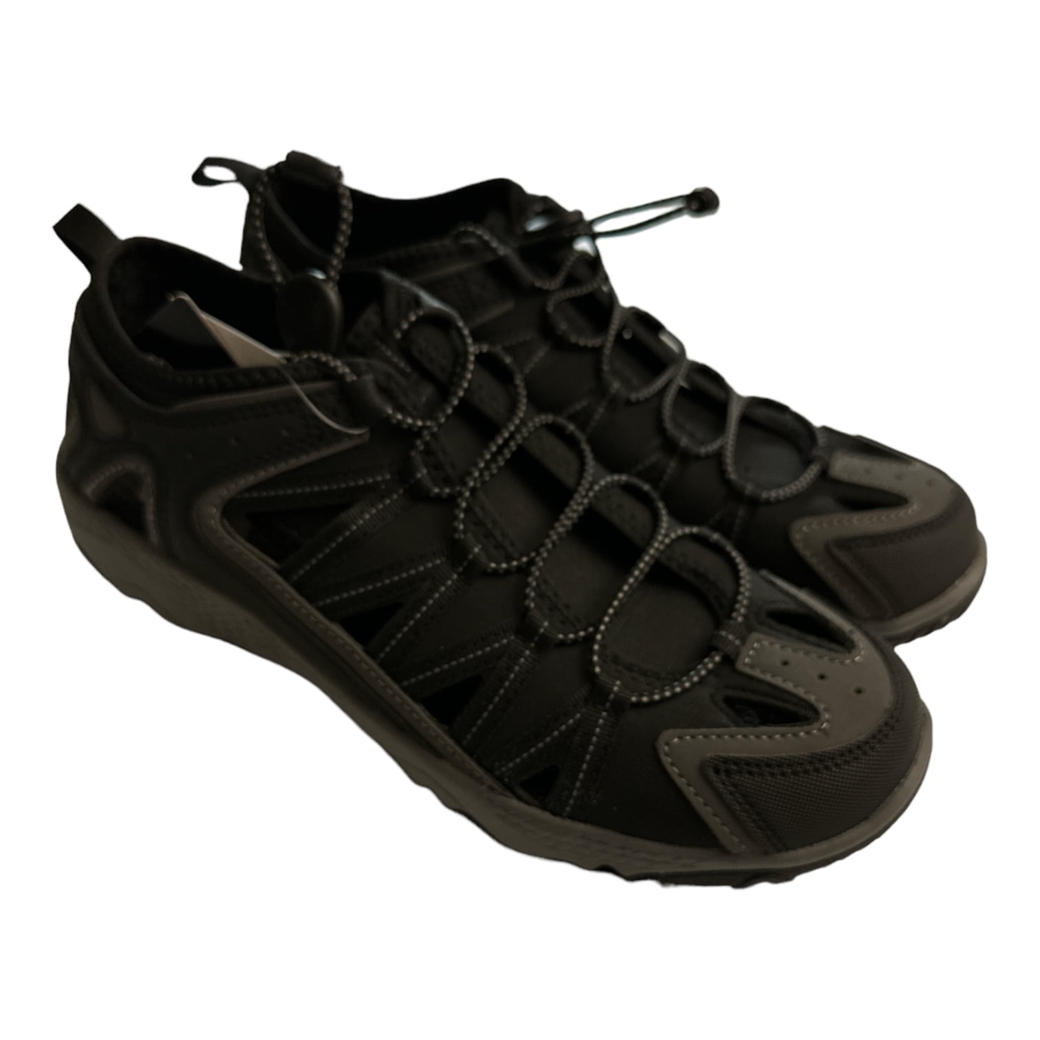 Eddie‎ Bauer Arvada Mens Brown Hiking Sandals Bungee Lace Water Shoes Size 12M Eddie Bauer Men main image 3