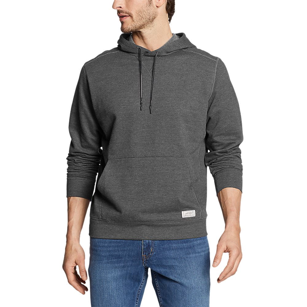Eddie Bauer Men's Camp Fleece Pullover Hoodie - Classic Cotton Blend Hooded Sweatshirt