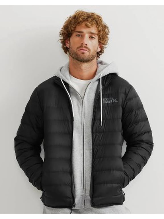 Mens CirrusLite Down Jacket, 650 Fill Power Lightweight Packable Puffer Coat, Black, Small