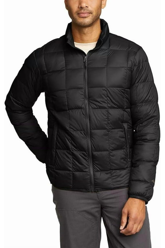 Men's CirrusLite Quilted Down Jacket, Black, X-Large, Tall