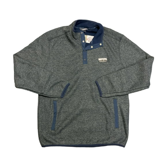 Eddie Bauer Men's Classic Fit Long Sleeve Knit Fleece Sweater