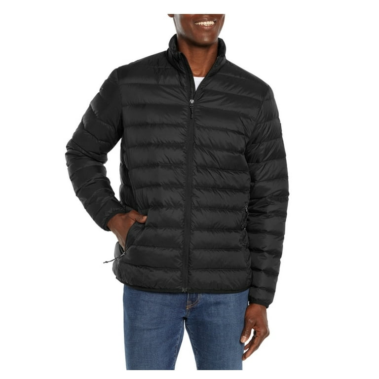 Eddie Bauer Men's Down Packable Jacket Black Medium - Walmart.com