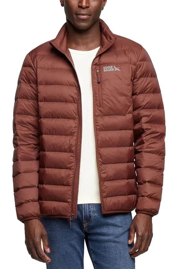 Men's Down Packable Jacket (XX-Large, Red)