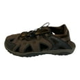 thumbnail image 1 of Eddie Bauer Men's Enclosed Toe Bungee Closure Rainer Sandals (Brown, 11M), 1 of 5