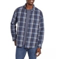 thumbnail image 1 of Eddie Bauer Men's Flannel Shirt Insignia Blue Canyon Plaid Large, 1 of 2