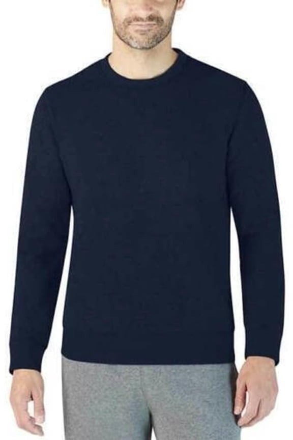 Mens Fleece Lined Crew Sweatshirt