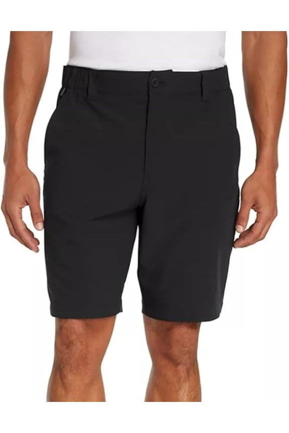 Men's Flex Waist Tech Short (Black,Medium)