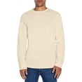 thumbnail image 1 of Eddie Bauer Men's Long Sleeve Crew Neck Double Knit Sweater (Irish Cream, M), 1 of 2
