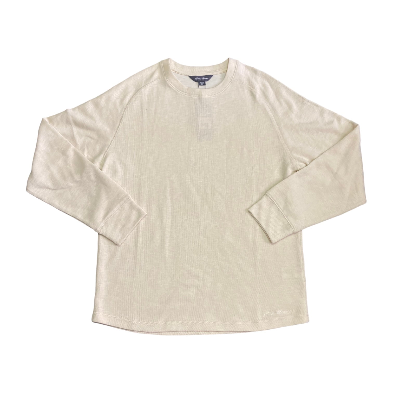 Eddie Bauer Men's Long Sleeve Crew Neck Double Knit Sweater Eddie Bauer Men's Long Sleeve Crew Neck Double Knit Sweater