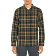thumbnail image 1 of Eddie Bauer Men's Long Sleeve Flannel Button Down Shirt (Rosin Loden Plaid, L), 1 of 4